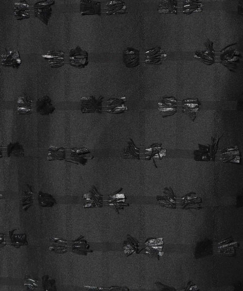 ESTNATION（エストネーション）の「ESTNATION / リボンカットジャガードスカート（スカート・レディース・ブラック/ホワイト・38/36）」の12枚目の写真