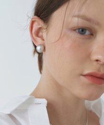Silver Pearl &amp; Pearl Earrings