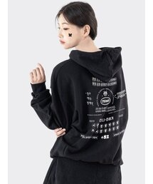 ジャイマルノリ フードパーカー ブラック