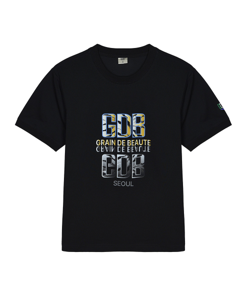 GRAIN DE BEAUTE（グランデボーテ）の「GDB T-SHIRT 01 [BLACK]（Tシャツ/カットソー・レディース・ブラック・S/M/L/XL）」の2枚目の写真