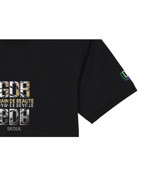 GRAIN DE BEAUTE（グランデボーテ）の「GDB T-SHIRT 01 [BLACK]（Tシャツ/カットソー・レディース・ブラック・S/M/L/XL）」の5枚目の写真