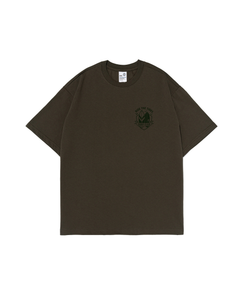 BLACK BRIAR(ブラックブライアー)の「サーフクラブロゴTシャツ(カーキ)(Tシャツ/カットソー・レディース・その他・M/L/XL/2XL)」の1枚目の写真