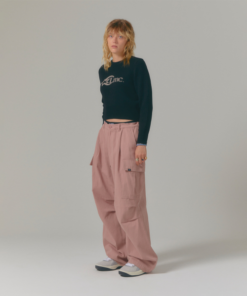 LMCの「WIDE CARGO PANTS dark pink(その他パンツ・レディース・その他・S/M/L)」の2枚目の写真