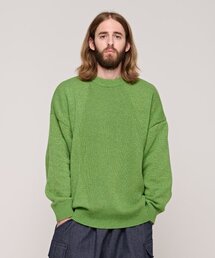 CBウォッシュドオーバーニット（グリーン）
