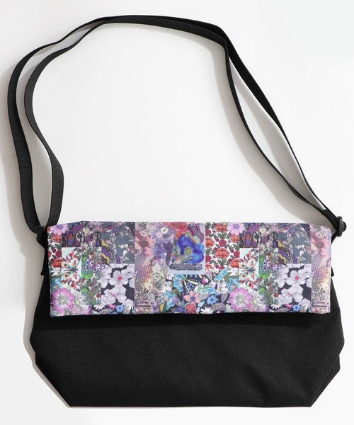 ScoLar(スカラー)の「661433:柄x無地2way口折れミニショルダーバッグ(ショルダーバッグ・レディース・オフホワイト/ブラック/キャメル・FREE)」の11枚目の写真