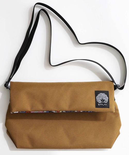 ScoLar(スカラー)の「661433:柄x無地2way口折れミニショルダーバッグ(ショルダーバッグ・レディース・オフホワイト/ブラック/キャメル・FREE)」の16枚目の写真