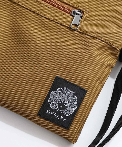 ScoLar(スカラー)の「661433:柄x無地2way口折れミニショルダーバッグ(ショルダーバッグ・レディース・オフホワイト/ブラック/キャメル・FREE)」の20枚目の写真