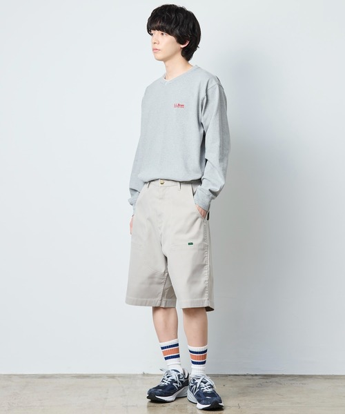 L.L.Bean(エルエルビーン)の「【JAPAN EDITION】プロスペクト・ダブル・ニー・ショーツ(その他パンツ・メンズ・グレイッシュベージュ/グレー・LARGE/MEDIUM)」の11枚目の写真