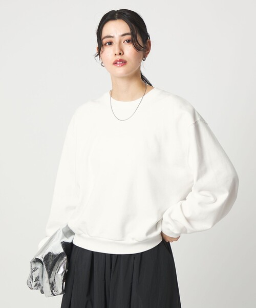 Odub（オーダブ）の「【別注】＜Odub＞スウェット プルオーバー（スウェット・レディース・パープル/ホワイト/ブラック・FREE）」の2枚目の写真