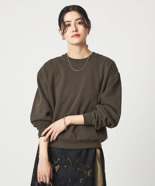 Odub（オーダブ）の「【別注】＜Odub＞スウェット プルオーバー（スウェット・レディース・パープル/ホワイト/ブラック・FREE）」の16枚目の写真