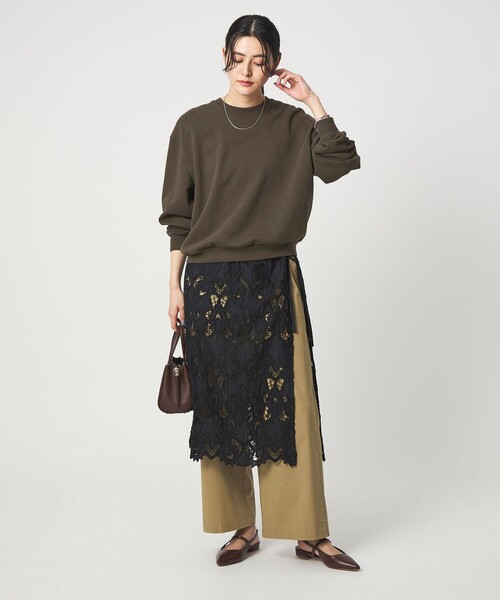 Odub（オーダブ）の「【別注】＜Odub＞スウェット プルオーバー（スウェット・レディース・パープル/ホワイト/ブラック・FREE）」の17枚目の写真