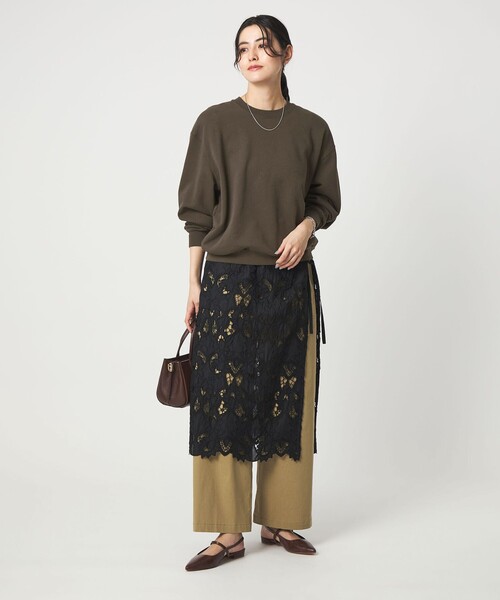 Odub（オーダブ）の「【別注】＜Odub＞スウェット プルオーバー（スウェット・レディース・パープル/ホワイト/ブラック・FREE）」の18枚目の写真