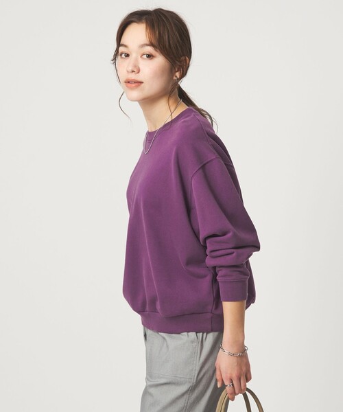 Odub（オーダブ）の「【別注】＜Odub＞スウェット プルオーバー（スウェット・レディース・パープル/ホワイト/ブラック・FREE）」の22枚目の写真