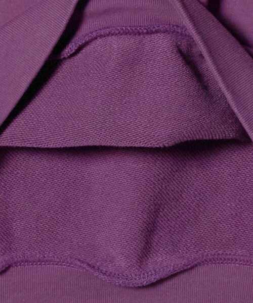 Odub（オーダブ）の「【別注】＜Odub＞スウェット プルオーバー（スウェット・レディース・パープル/ホワイト/ブラック・FREE）」の7枚目の写真
