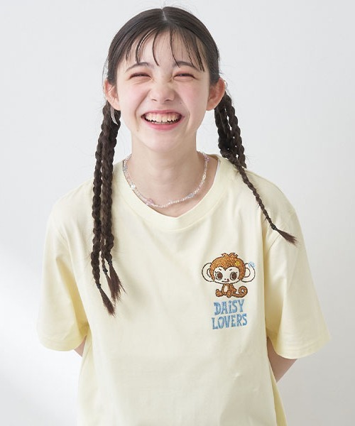 ルッキー　キラキラストーンTシャツ