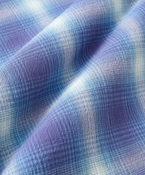 FTC（エフティーシー）の「SHADOW PLAID SHIRT（シャツ/ブラウス・メンズ・ブラック/アイボリー/ブルー・MEDIUM/LARGE/X-LARGE）」の12枚目の写真