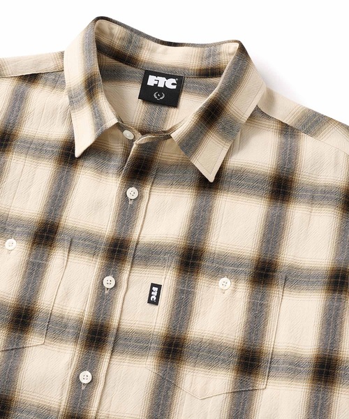 FTC（エフティーシー）の「SHADOW PLAID SHIRT（シャツ/ブラウス・メンズ・ブラック/アイボリー/ブルー・MEDIUM/LARGE/X-LARGE）」の7枚目の写真