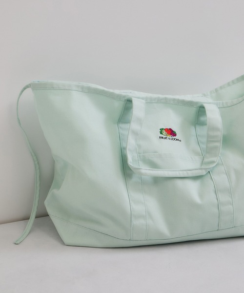 FRUIT OF THE LOOM（フルーツオブザルーム）の「【FRUIT OF THE LOOM】TOTEBAG/別注（トートバッグ・レディース・オレンジ/グリーン系その他/ダークパープル・FREE）」の20枚目の写真