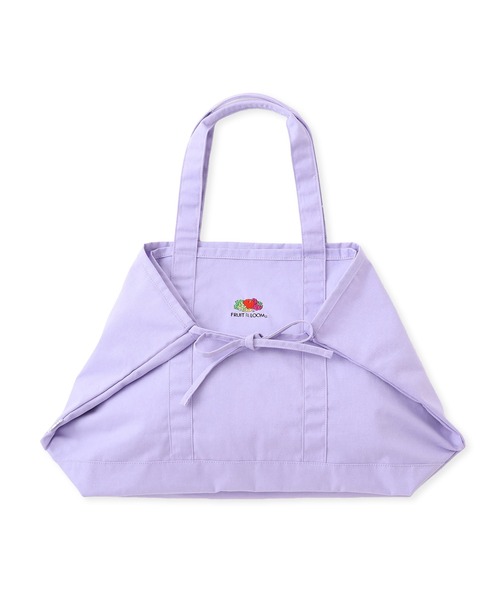 FRUIT OF THE LOOM（フルーツオブザルーム）の「【FRUIT OF THE LOOM】TOTEBAG/別注（トートバッグ・レディース・オレンジ/グリーン系その他/ダークパープル・FREE）」の15枚目の写真