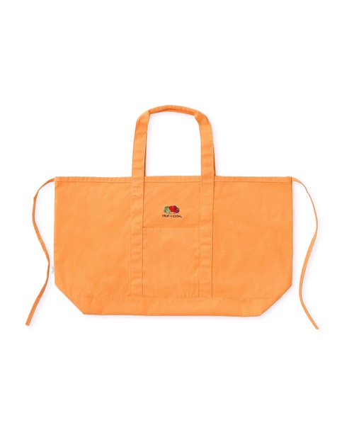 FRUIT OF THE LOOM（フルーツオブザルーム）の「【FRUIT OF THE LOOM】TOTEBAG/別注（トートバッグ・レディース・オレンジ/グリーン系その他/ダークパープル・FREE）」の8枚目の写真