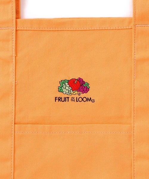 FRUIT OF THE LOOM（フルーツオブザルーム）の「【FRUIT OF THE LOOM】TOTEBAG/別注（トートバッグ・レディース・オレンジ/グリーン系その他/ダークパープル・FREE）」の9枚目の写真