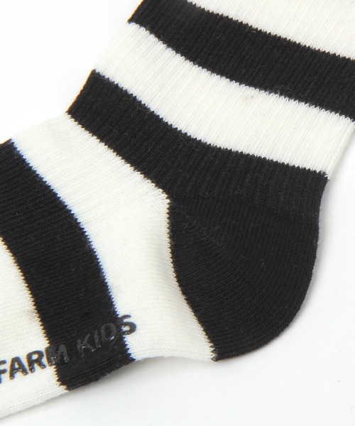 LOWRYS FARM(ローリーズファーム)の「ボーダーレースソックス 636235(ソックス/靴下・キッズ・ブラック/グレー・LARGE/MEDIUM)」の7枚目の写真