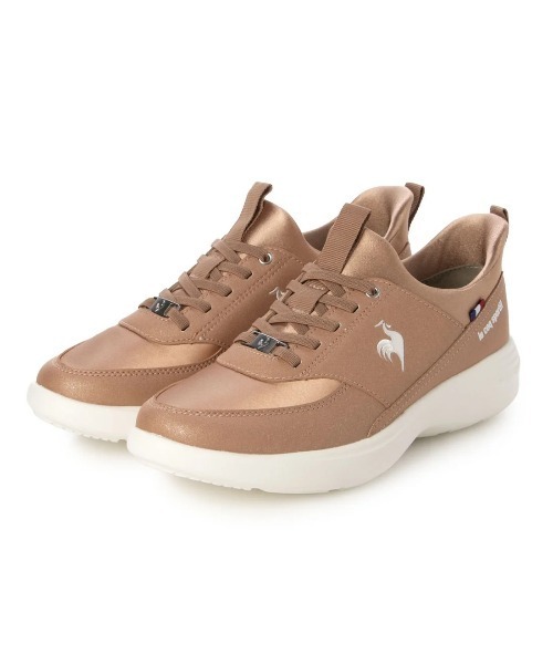 le coq sportif(ルコックスポルティフ)の「ランニングスニーカー(LCS ローヌ SI)(スニーカー・レディース・ピンク/ホワイト/ブラック・22.5cm/23cm/23.5cm/24cm/24.5cm)」の3枚目の写真