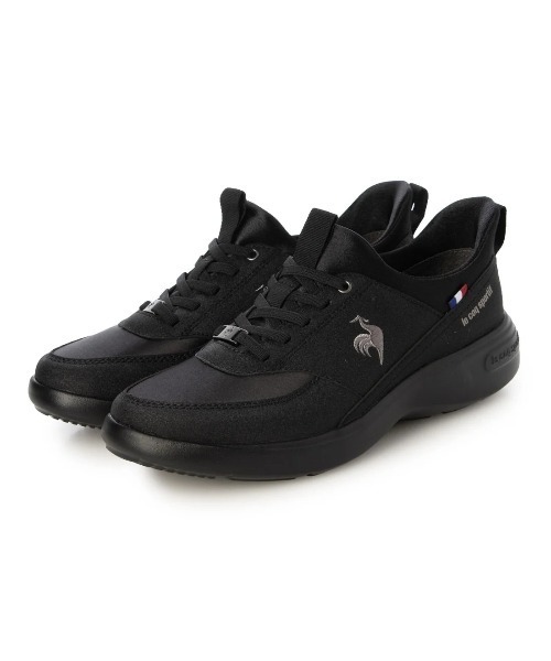 le coq sportif(ルコックスポルティフ)の「ランニングスニーカー(LCS ローヌ SI)(スニーカー・レディース・ピンク/ホワイト/ブラック・22.5cm/23cm/23.5cm/24cm/24.5cm)」の1枚目の写真
