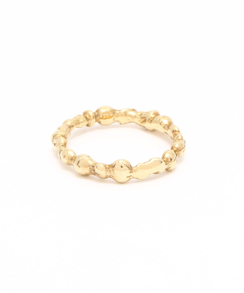 IOSSELLIANI（イオッセリアーニ）の「【IOSSELLIANI】イオッセリアーニ／多連黒石リング（リング・レディース・シルバー・5）」の7枚目の写真