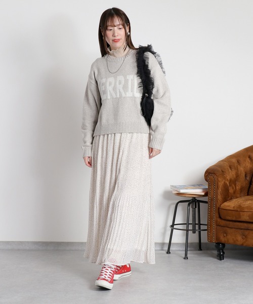 cepo（セポ）の「ランダムプリーツスカート（スカート・レディース・ホワイト系その他/チャコール/ブラック系その他・M）」の7枚目の写真