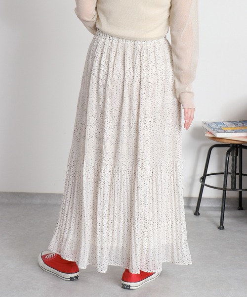 cepo（セポ）の「ランダムプリーツスカート（スカート・レディース・ホワイト系その他/チャコール/ブラック系その他・M）」の15枚目の写真