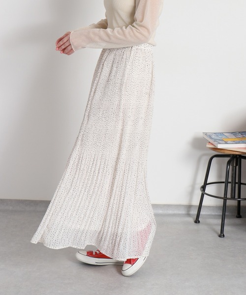 cepo（セポ）の「ランダムプリーツスカート（スカート・レディース・ホワイト系その他/チャコール/ブラック系その他・M）」の17枚目の写真