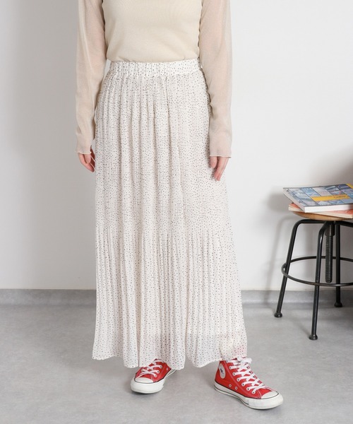 cepo（セポ）の「ランダムプリーツスカート（スカート・レディース・ホワイト系その他/チャコール/ブラック系その他・M）」の20枚目の写真