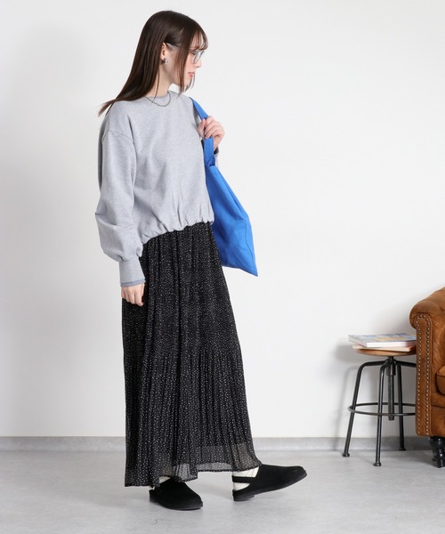 cepo（セポ）の「ランダムプリーツスカート（スカート・レディース・ホワイト系その他/チャコール/ブラック系その他・M）」の21枚目の写真