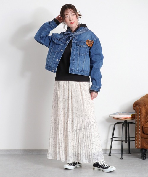 cepo（セポ）の「ランダムプリーツスカート（スカート・レディース・ホワイト系その他/チャコール/ブラック系その他・M）」の8枚目の写真