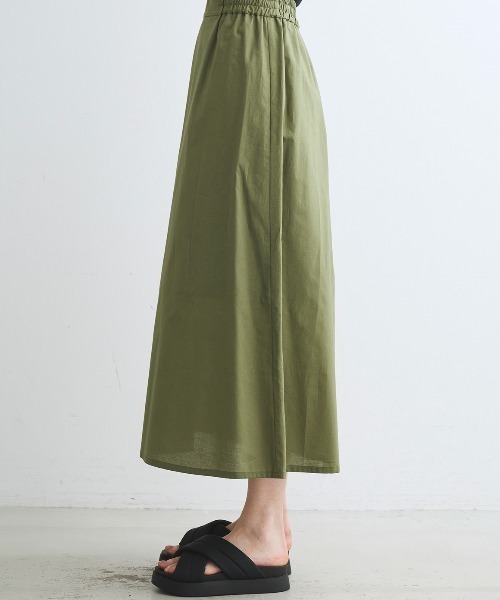 three dots(スリードッツ)の「プレーリー ローンスカート(スカート・レディース・ブラック/グリーン系その他・SMALL/MEDIUM)」の11枚目の写真