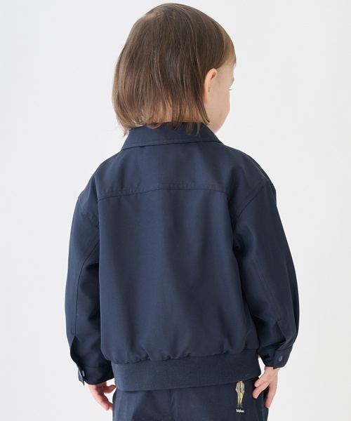 petit main(プティマイン)の「【TeddyBear】スイングジャケット(ブルゾン・キッズ・ネイビー/ライトベージュ・120cm/90cm/100cm/110cm/130cm)」の15枚目の写真