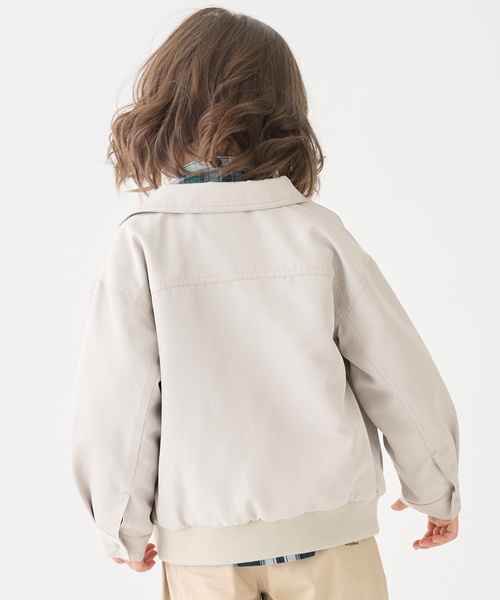 petit main(プティマイン)の「【TeddyBear】スイングジャケット(ブルゾン・キッズ・ネイビー/ライトベージュ・120cm/90cm/100cm/110cm/130cm)」の17枚目の写真