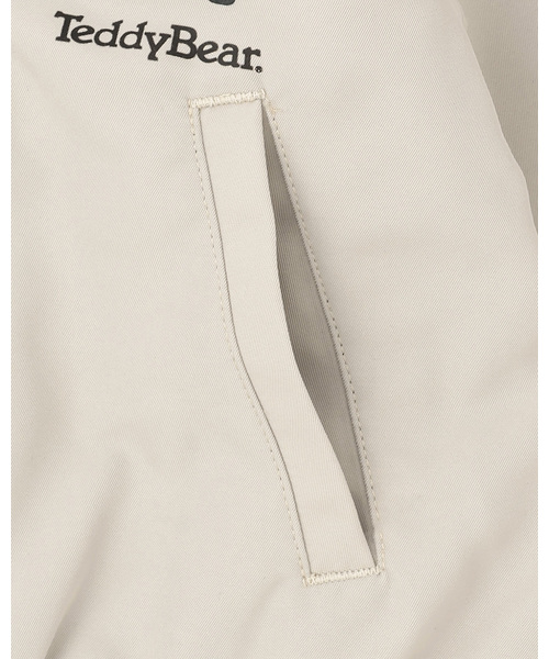 petit main(プティマイン)の「【TeddyBear】スイングジャケット(ブルゾン・キッズ・ネイビー/ライトベージュ・120cm/90cm/100cm/110cm/130cm)」の7枚目の写真