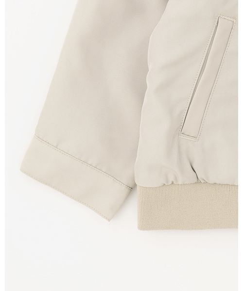 petit main(プティマイン)の「【TeddyBear】スイングジャケット(ブルゾン・キッズ・ネイビー/ライトベージュ・120cm/90cm/100cm/110cm/130cm)」の8枚目の写真