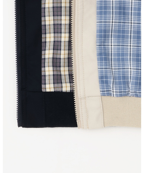 petit main(プティマイン)の「【TeddyBear】スイングジャケット(ブルゾン・キッズ・ネイビー/ライトベージュ・120cm/90cm/100cm/110cm/130cm)」の9枚目の写真