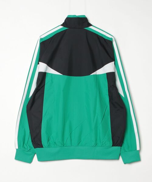 adidas(アディダス)の「アディダス adidas マストハブ ルーズフィット カラー ブロック メッシュライニング ウインドブレーカー ジャケット(ナイロンジャケット・メンズ・グリーン/ダークブルー/ブラック×グレー・M/L/LL)」の4枚目の写真