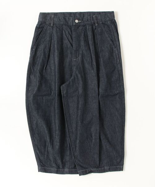HARVESTY(ハーベスティ)の「HARVESTY / ハーベスティ BIG DENIM CIRCUS PANTS ONE WASH ビッグデニム サーカスパンツ ワンウォッシュ(デニムパンツ・レディース・インディゴブルー・0/1/2)」の8枚目の写真