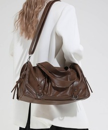 おしゃれスタ（オシャレスタ）の「ヴィンテージライク ボストンバッグ（ボストンバッグ）」