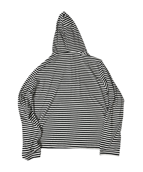 SK8ER ROCK(スケーターロック)の「88 Stripe Henley Neck Hoodie ((ivory*black))(パーカー・レディース・その他・FREE)」の2枚目の写真
