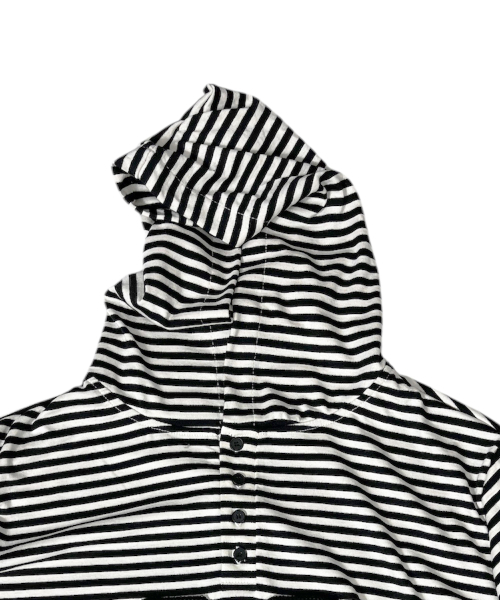 SK8ER ROCK(スケーターロック)の「88 Stripe Henley Neck Hoodie ((ivory*black))(パーカー・レディース・その他・FREE)」の3枚目の写真