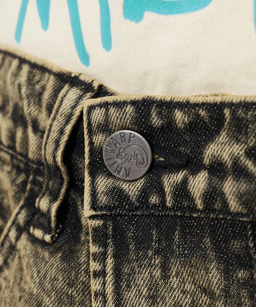 CIAOPANIC(チャオパニック)の「【ANTI WARP /アンチワープ】スカートレイヤードハーフデニムパンツ(デニムパンツ・レディース・イエロー/インディゴブルー・MEDIUM/LARGE)」の21枚目の写真