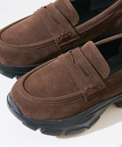 FREAK'S STORE（フリークスストア）の「限定展開　ローファー 厚底 スニーカー[36～38サイズ展開]（スニーカー・レディース・ブラウン/ブラック/ベージュ・38/36/37）」の21枚目の写真