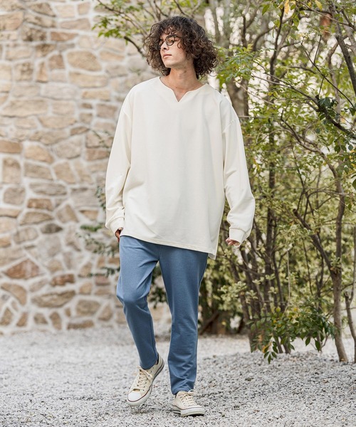 カットソー＋カットソー セール】裾レースカットソー【洗濯機OK】（Tシャツ/カットソー