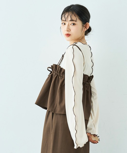 mil(ミル)の「【セット商品】 ビスチェセット ナロースカート【586135】(スカート・レディース・ブラック/ブラウン/モカ・XS/S)」の17枚目の写真